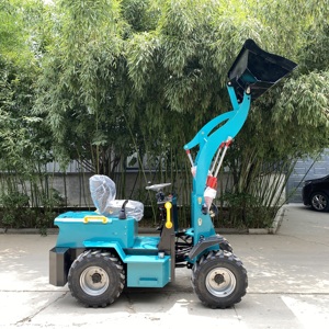 Máy xúc đào mini điện, máy xúc lật bánh lốp, máy xúc lật bánh xích, máy xúc lật đa năng, bảo hành 1 năm, bao gồm động cơ, hộp số. - Product Image 6