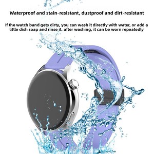 Correa Magnética Universal de Silicona de 20-22 mm, Compatible con Relojes Huawei GT6 Pro, Samsung 8, <span class=keywords><strong>Garmin</strong></span> y Xiaomi - Product Image 4