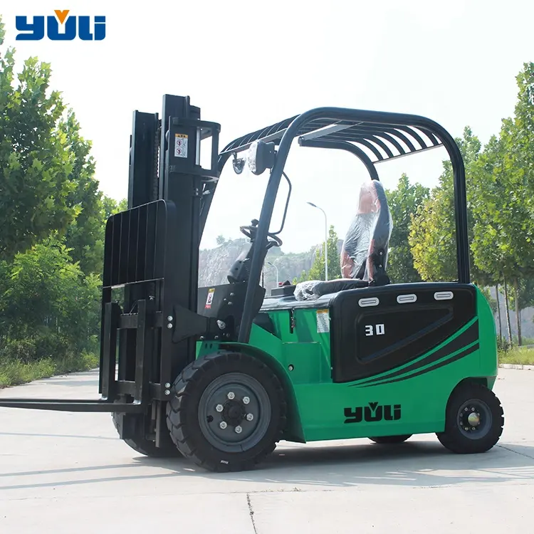 China Forklift Manufacturer Lithium Battery Fully Hydraulic Authorized Dealer CPC30 3 ton 3.5 ton Electric Forklift Truck