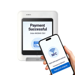 جهاز كشك ذاتي الخدمة بشاشة لمس مثبت على الحائط مع تقنية NFC للدفع الذكي، طراز Z80-UPT - Product Image 2