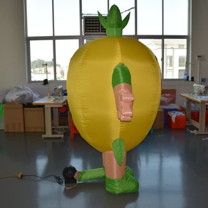 Mascotte gonflable géante personnalisée KeepFuns en forme d'ananas, modèle gonflable de fruit de dessin animé pour événements et promotions - Product Image 3