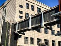 Pince de fixation réglable en acier galvanisé robuste pour coffrage de colonnes en béton, idéale pour entrepôts, ateliers et construction hôtelière