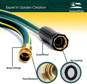 3/4 "100FT Long Plastique No Kink Heavy Duty Soft Flexible Pipe PVC <span class=keywords><strong>Arrosage</strong></span> <span class=keywords><strong>Tuyau</strong></span> d'<span class=keywords><strong>arrosage</strong></span> - Product Image 4