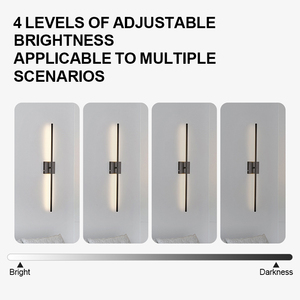 6000mAh High-Capacity 8W USB Rechargeable 1000MM Long Battery Operated <b>Wireless</b> Gold Silver Black Available LED Night <b>Light</b> - Product Image 5