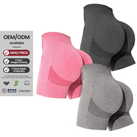 Shorts de sport sans couture à effet froncé, taille haute, avec ceinture extra large, effet ventre plat, compression, anti-transparence, pour femme, vente en gros