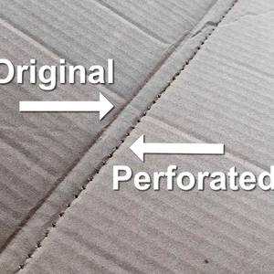 เครื่องมือเจาะกระดาษแข็งแบบใช้มือพร้อมลูกกลิ้งปรับได้สำหรับงานฝีมือ DIY เครื่องเจาะรูสำหรับงานฝีมือกระดาษ - Product Image 2