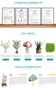 Planta de Hortensia Artificial, Lobularia <span class=keywords><strong>Maritima</strong></span> Artificial en Maceta de Cerámica con Acabado Esmaltado, Arbusto Realista con Flores para Decoración de Interiores - Product Image 6