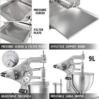 Machine commerciale de beignets de boule ronde semi-automatique Mochi Donut Maker Distributeur manuel de beignets Friteuse électrique