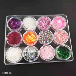 Wholesale 1kg Bulk Polyester Fine <strong>Glitter</strong> Green <strong>Red</strong> Blue White Hexagonal for Nails Craft Christmas Holiday Supplies - Product Image 3
