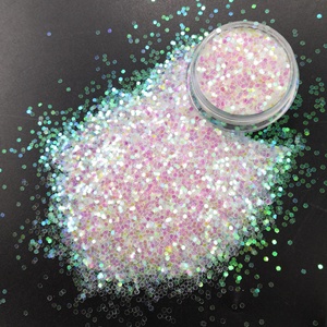 Polvo de purpurina PET iridiscente, 1KG, 1,0mm, colores brillantes ecológicos a granel para Artes de uñas y cosméticos - Product Image 4