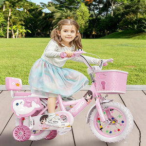 Bicicleta Infantil <span class=keywords><strong>Fact</strong></span> Ory Supply de 12, 14, 16 y 18 Pulgadas, Precio Económico, Modelo Adorable, Color Morado, para Niñas de 2 a 8 Años - Product Image 1