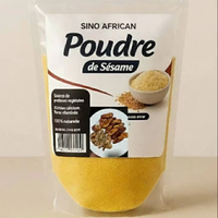 Poudre de sésame (paquet) - Condiment malien à base de graines de sésame, sel, épices