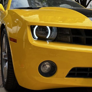 Gruppo faro a LED modificato per Chevrolet Camaro 2009-2012 con lampada frontale <span class=keywords><strong>Angel</strong></span> & <span class=keywords><strong>devil</strong></span> Eye accessori per auto - Product Image 3