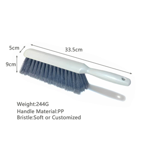 EcoClean Long Handle Plastic Work Bench Counter <strong>Deck</strong> Bed Dust Cleaning <strong>Brush</strong> - Product Image 5