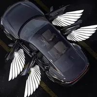 Lumière de Bienvenue de Porte de Voiture Sans Fil Personnalisée en Usine Projecteur Laser de Logo pour Tous Accessoires Auto Décoratifs Intérieurs