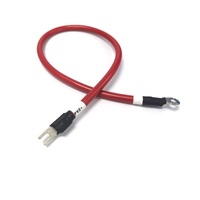 Fil de terre PE jaune-vert 2,5 mm² 450/750V, borne annulaire isolée, gaine bleue, câble en cuivre, vente en gros, sur mesure