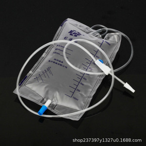 Bolsa de Drenaje Desechable Yuanlikang de 1000 ml, Grado Médico, para Recolección de Orina en Ancianos, con Tubo de Longitud Ajustable - Product Image 4