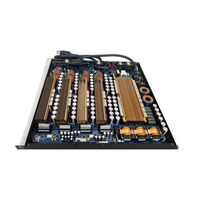 Amplificateur audio professionnel 5200W*4 Haute puissance 4 canaux Qualité sonore HiFi Métal Aluminium Classe D Facteur d'amortissement élevé