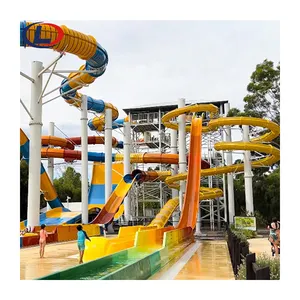 Comercial ao ar livre Aqua Park Water Park Playground Equipamento Piscina Water Slide à venda