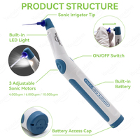 Activador de Limas Dentales Eléctrico Youtodent, Batería Recargable Extraíble, Diseño Ergonómico, 3 Opciones de Velocidad, Tratamiento de Conducto Radicular