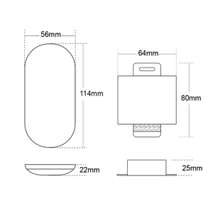 Control Remoto Táctil Inalámbrico RF Multifrecuencia de 12v 24v para LED RGB, 3 Canales, Alcance de 20m, Carga Máxima de 432W, Gran Venta - Product Image 3