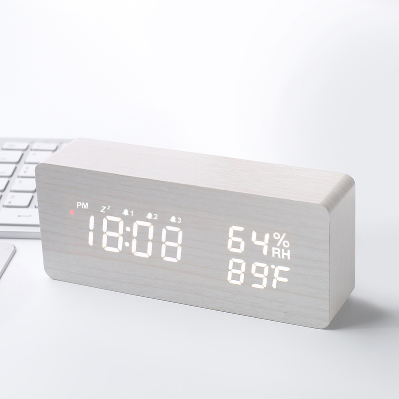 White wood lettering - Japanese radio (rectangular)