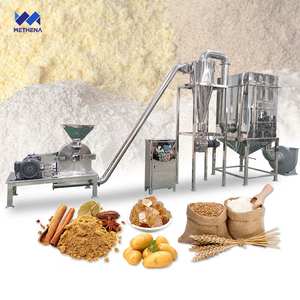 Kakao Buğday Unu Değirmeni Manyok Tuz Plastik Öğütücü Sanayi Kırma Öğütme Makinesi Güçlü Makine Pakistan - Product Image 1