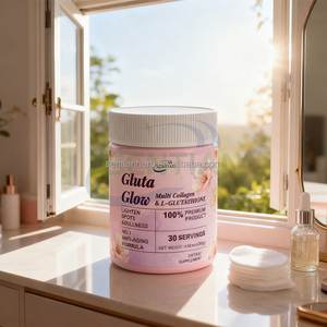 Oem Gluta Glow Multi Colágeno en Polvo L-glutatión Vitamina C Biotina Fortalece Uñas y Cabello - Product Image 4