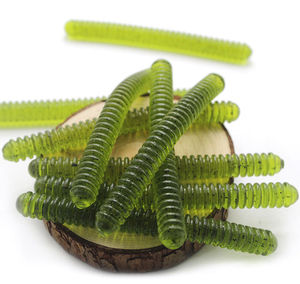 Señuelo de Pesca de PVC Texturizado de Alta Calidad, 9.5cm, 5.5g, Suave, para Pesca de Lubina, Crappie y Minnow en Agua Dulce y Salada - Product Image 4