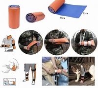 Trousse de premiers secours d'urgence en plein air, pochette tactique camouflage, bandage, ciseaux, tampons d'alcool, équipement de survie en camping