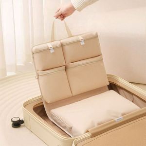Bolsa de almacenamiento de viaje eficiente, organizador de equipaje ligero con múltiples compartimentos para ropa, calcetines, ropa interior y más - Product Image 5