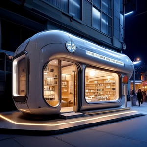 Casa Contenedor Modular de Lujo, Moderna, Ecológica e Impermeable para Pequeñas Granjas, Kit de Casa Rodante Instantánea, Cápsula para Dormir, Chalet Prefabricado 2026 - Product Image 1