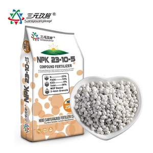 Engrais organique-minéral premium NPK 23-10-5+6S+1Zn à haute teneur en azote avec du soufre et du zinc pour les cultures feuillues et les pelouses - Product Image 2