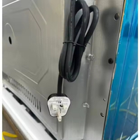 Cuisinière autonome 4 feux gaz et 2 plaques électriques, largeur 900 mm, homologuée au Royaume-Uni, vente en gros pour équipement de restauration et détaillants