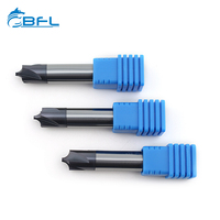 Fresas de carburo BFL de 4 filos para redondear esquinas, herramientas de corte para torno, cortadores de carburo