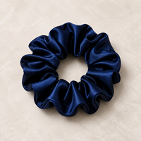 Nouveauté : Chouchous en Soie Style Européen Personnalisables, Plusieurs Couleurs, Style Rétro, Lavables, Largeur 1 cm