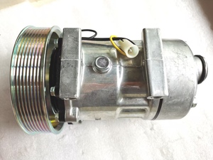 Compresor de Aire Acondicionado de Alto Rendimiento de 24V para Camiones, Pieza de Repuesto Premium para Sistemas de Aire Acondicionado de Vehículos Comerciales - Product Image 2