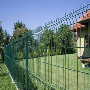Miglior prezzo all'ingrosso rete metallica recinzione per parchi/3d curvy saldato rete metallica recinzione 8 ft