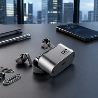 Écouteurs intra-auriculaires TWS ultra-minces Brightblue Private Mold ANC/ENC à réduction de bruit active pour écouteurs 6.0, étanches IPX5, HIFI