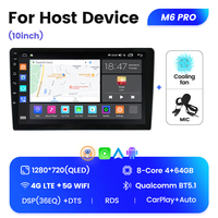 MEKEDE-Sistema de audio multimedia para coche M6 PRO, sistema Android con pantalla QLED, altavoces universales, sistema de sonido