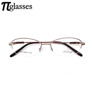 Cina di alta qualità Design all'ingrosso mezza struttura in metallo oro <span class=keywords><strong>occhiali</strong></span> <span class=keywords><strong>da</strong></span> <span class=keywords><strong>vista</strong></span> per le ragazze - Product Image 4