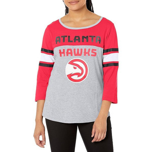 Maglia Ufficiale NBA da Donna Ultra Game, Manica Lunga Raglan, Modello Crop - Product Image 5
