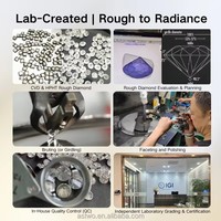 Diamante Cultivado en Laboratorio de 2 Quilates, Corte Brillante en Forma de Pera, Color Vívido Fantasía, Certificado IGI, Diamantes Sueltos