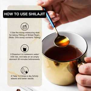 Résine organique premium OEM/ODM pour booster l'énergie et la vitalité, résine de Shilajit organique pure de l'Himalaya, équilibre hormonal et soutien de la libido - Product Image 4