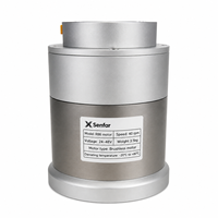 Actionneur de moteur articulé sans balais robuste 24V-48VDC 3kg 60RPM avec encodeur 4096 pour l'automatisation industrielle, les AGV et les composants d'exosquelette