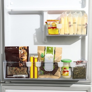 4Pcs Fridge Cupboard Dividers Freezer Compartments Freezer Storage Kitchen Adjustable Dividers - Product Image 1