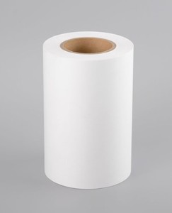 Película de PP autoadhesiva blanca mate 54mic de <span class=keywords><strong>Johnson</strong></span> Factory, caucho de un solo lado con fusión en caliente para etiqueta de supermercado - Product Image 1