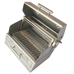 Parrilla Argentina de Carbón para Encimera de Acero Inoxidable con Cubierta Completa CS-AR8060 - Product Image 5