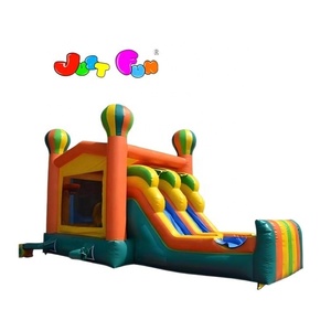 Videur gonflable de thème de <span class=keywords><strong>ballon</strong></span> commercial des prix bon marché avec le combiné gonflable de glissière pour des enfants - Product Image 1