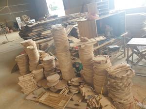 Planches à découper en bois bambou du Vietnam planche à découper en bloc cuisine en bois OEM personnalisé 99 données d'or - Product Image 5